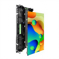 Écran LED P2.9 P3.9 500x1000mm à connexion par câble, armoire en aluminium moulé sous pression, maintenance avant et arrière