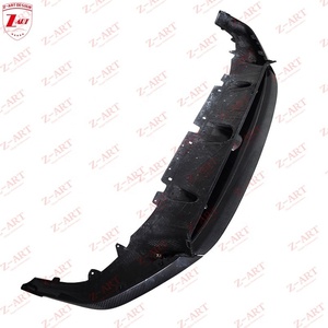 Lèvre avant en fibre de carbone sèche Z-ART pour <span class=keywords><strong>Porsche</strong></span> <span class=keywords><strong>Cayenne</strong></span> E3.2 Turbo GT Prepreg menton avant en fibre de carbone pour <span class=keywords><strong>Porsche</strong></span> <span class=keywords><strong>Cayenne</strong></span> GTS 2024 + - Product Image 2
