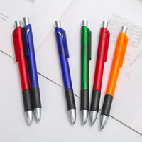 Nouveau stylo à boutons multicolores, stylo multifonction 4 couleurs