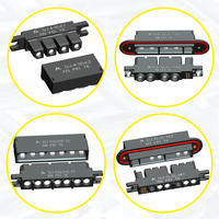 Connecteur d'alimentation haute intensité DJ-10YT/Z 100A pour carte à fil, pour stockage d'énergie et PCB industriel, noir / certifié CE