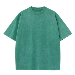 เสื้อยืดหลากสี 100% ผ้าฝ้าย ย้อมสีแบบแอซิดวอช สำหรับผู้ชาย คอกลม สไตล์สตรีทแวร์ จากผู้ผลิตเสื้อยืด - Product Image 6
