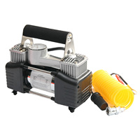 Compresseur d'Air Électrique Portable 150 PSI, Gonfleur de Pneus Métallique, Kit de Réparation de Pneus pour Voiture, Pompe à Air Portable pour Pneus de Voiture
