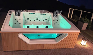 Hot Tube Jacuzziss Hot Tube Outdoor Glassed Spa Outdoor Banheira de Hidromassagem Outdoor Outdoor Hoy Spa Tina - Product Image 2