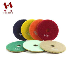 Tampons de polissage à l'eau en diamant pour <span class=keywords><strong>Dekton</strong></span>, granit, marbre et béton – Utilisation pour sols et comptoirs - Product Image 3