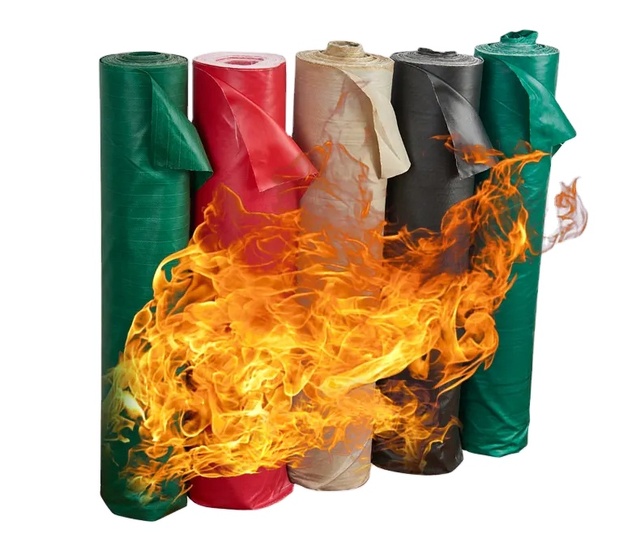 Custom Eco-Friendly High Temperature Fireproof Silicone Coated Fiberglass Fabric Sheet Cloth Flame Retardant Square Insulation