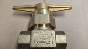 Válvula de Globo de Latón de Alta Presión <span class=keywords><strong>Rago</strong></span> HP9560 Gas Master Valve QJF-35 - Product Image 5