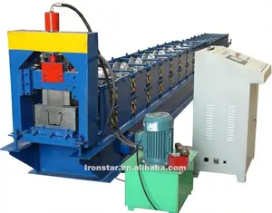 Machine de fabrication de gouttières Machine à gouttières sans soudure Machine à toiture pour gouttières d'occasion