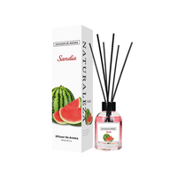 Diffuseur de parfum d'ambiance aux fruits 100 ml avec bâtonnets, huile essentielle, longue durée, diffuseur de luxe, purificateur d'air
