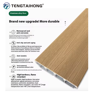 Tarima de Exterior Personalizable, Duradera, Impermeable, Baldosas de Aluminio Encajables para Terraza - Product Image 5