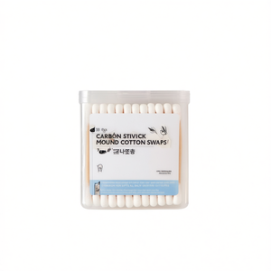 สำลีก้านไม้ทรงกลม 350 ชิ้น สำหรับการดูแลผิวประจำวันทุกสภาพผิว - Product Image 2