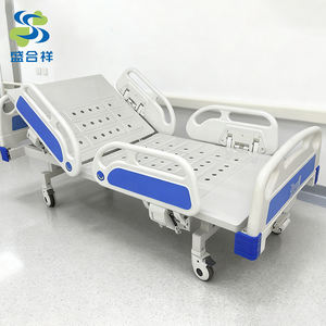 Letti Ospedalieri <span class=keywords><strong>ICU</strong></span> a 3 Funzioni del Produttore, Attrezzatura Elettrica Regolabile per Assistenza Infermieristica, Realizzati in Acciaio Inox e ABS, Classe II - Product Image 1