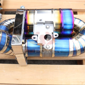 Tuyaux et embouts d'échappement en titane pour Porsche 911 992 - Product Image 4