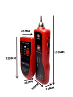 Probador de Cable de red Oficina Hogar Red Cable Lan Cable Rj Tracer Tester Rj45 Herramienta Lan Line Finder Tracer Tester