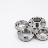 Service de fabrication métallique de précision JXD Machining, usinage CNC personnalisé de brides filetées en acier pour systèmes hydrauliques, matériel OEM