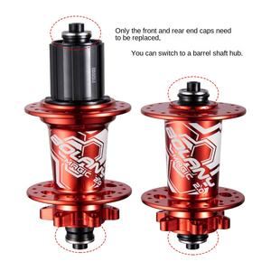 4 Roulements Tambour à fleurs avant pour vélo <span class=keywords><strong>de</strong></span> montagne Alliage d'aluminium 9*100mm Essieu Frein à disque à dégagement rapide XD MS HG Accessoires <span class=keywords><strong>de</strong></span> base <span class=keywords><strong>de</strong></span> la <span class=keywords><strong>tour</strong></span> - Product Image 3