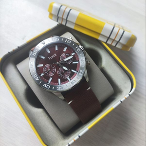 <span class=keywords><strong>Montre</strong></span> à quartz de luxe <span class=keywords><strong>Fossil</strong></span> BQ2708 pour homme, cadran simple, bracelet en cuir <span class=keywords><strong>noir</strong></span> 22 mm, boîtier en acier inoxydable, étanche 50M, vente en gros - Product Image 6