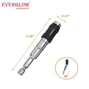 Giá Đỡ Đầu Mũi Xoay 1/4 Inch Giá Đỡ Vít Từ Tính Cho Máy Khoan Vít Mở Rộng Có Thể Uốn Cong Cho Các Góc Hoặc Các Điểm Chặt - Product Image 3