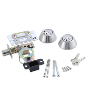 Mỹ <span class=keywords><strong>ANSI</strong></span> lớp <span class=keywords><strong>1</strong></span> khóa khu dân cư SUS 304 SATIN CHROME Chốt Cửa Khóa - Product Image 2