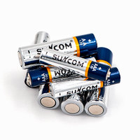 SUNCOM baterai Alkaline Ultra 2900mAh Ultra sejuk performa tinggi anti bocor 1.5 mAh LR6 AA AAA v 4.35Wh