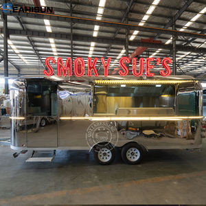 Remolques de Comida Móviles para Helados de Alemania, Food Truck con Terraza y Cocina Completa para Snacks, Café, Peluquería, y <span class=keywords><strong>Terrazas</strong></span> Móviles de Frutas - Product Image 2