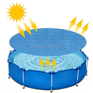 Poolstar P2302 PE Bubble Pool Star Couverture solaire <span class=keywords><strong>ronde</strong></span> et rectangulaire de haute qualité Couverture de <span class=keywords><strong>piscine</strong></span> chauffante de sécurité durable - Product Image 2