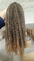 Cheveux synthétiques Afro Kinky Twist pour tresses au crochet, longs torsades Marley pour tresses