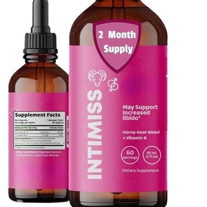Fabricante Original China Drunken Eggplant <span class=keywords><strong>Horny</strong></span> <span class=keywords><strong>Goat</strong></span> <span class=keywords><strong>Weed</strong></span> Vitamina B Intimiss Gotas Femininas 60ml Dose 2ml Comércio Internacional - Product Image 5
