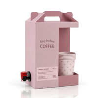 Sacs de café infusé à froid en boîte avec robinet 1L-5L – Sacs distributeurs BIB haute barrière pour café glacé et boissons à emporter