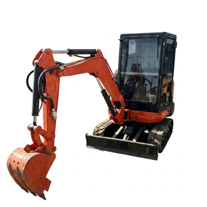 Excavadora Kubota usada de alto rendimiento, pequeña, de 1 tonelada (U10, U20, U17), miniexcavadora de segunda mano de 2 toneladas y 1.7 toneladas, con certificación EPA y CE, en venta. - Product Image 1
