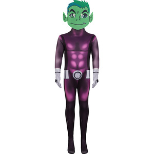 Disfraz de Teen Titans para cosplay, traje completo para Halloween, juego de rol, para mayores de 14 años, material de tela - Product Image 5