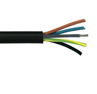 Harga pabrik 3 inti HO5RR-F HO5RN-F H07RN-F inti tembaga kabel karet fleksibel terjalin dan diisolasi dengan isolasi PVC