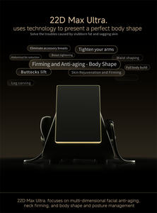 Máquina de Rejuvenecimiento Vaginal RF <span class=keywords><strong>HIFU</strong></span> 22D Max Ultra, Equipo de Estiramiento de la Piel, Lifting Sam's, Uso Comercial Corporal, al Mejor <span class=keywords><strong>Precio</strong></span> - Product Image 6
