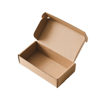 Boîtes d'expédition en carton ondulé durables et faciles à plier Revêtement en éponge UV Différentes tailles pour portefeuille à bougies-Prix moins cher