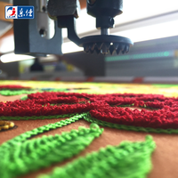 Lejia 6 couleurs point de chaînette/chenille machine à broder