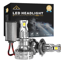 Nuevas Bombillas LED Universales para Faros Delanteros de Automóvil H4 H7 140W 11000LM 6000K 12V 9005 9006 H11 de Alta Potencia con Canbus