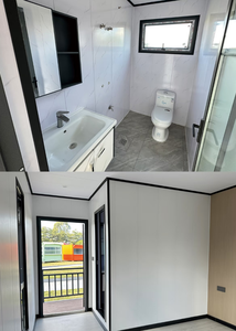 Luxe Moderne 20ft 40ft Modulaire Container Afneembaar Prefab Stalen Klein Huis - Product Image 5