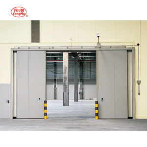 Puerta corredera electrónica automática para cuarto frío con buen rendimiento de aislamiento eléctrico controlado digitalmente para puerta de cuarto frío - Product Image 2