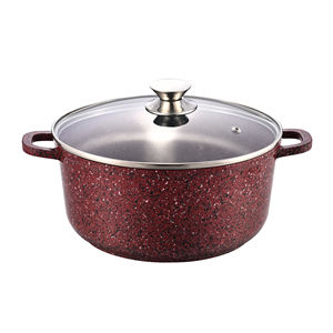 2024 OEM toptan klasik tasarım granit yapışmaz kızartma tavası tencere ve tavalar yapışmaz TENCERE SETİ - Product Image 4