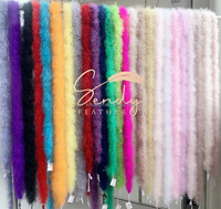 Plumes de dinde colorées 30g 45g, costumes de plumes de boas, écharpe, vêtements de fête, accessoire de danse, robe de mariage, artisanat