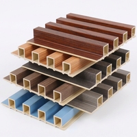 Panneaux muraux acoustiques insonorisants en WPC écologiques, imperméables, en bois-plastique, pour l'intérieur, avec garantie de 5 ans, pour salon