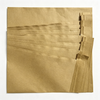 Sac tissé en polypropylène laminé en papier vide personnalisé de 25 kg