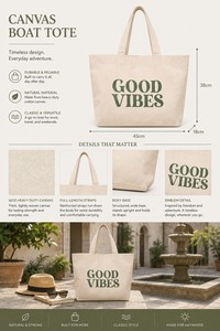 Sac fourre-tout en toile nautique, style marin, en coton, surdimensionné, réutilisable, sac à bandoulière pour femmes, plage, été, avec poches - Product Image 5