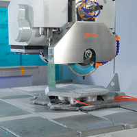 Máquina de Corte CNC Multifuncional de 5 Ejes RBB 2026 para Encimeras de Mármol y Piedra, 29kw, 380V, 1 Año de Garantía