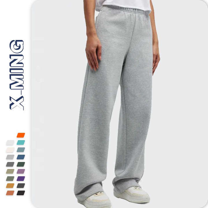 Splash Ink Retro Wide-leg Flared Pants Men Straight Casual Jeans for Men Loose Denim Trousers
