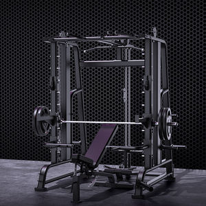 Ucuz spor salonu ekipmanları kompakt kafesi çok fonksiyonlu Trainer güç Smith makinesi - Product Image 4