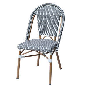 Quán Cà Phê khách sạn pháp phong cách Bistro mây bảng và ghế bên ngoài Patio vườn Ghế Nhà Hàng đồ nội thất ghế - Product Image 3