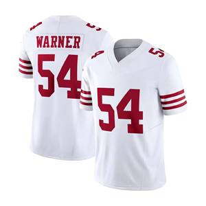Jersey Wanita Gaya Baru San Francisco Jersey 13 # Purdy 54 # Warner 23 # McCaffrey 85 # Jersey Sepak Bola Amerika Jahitan Kittle Limite - Product Image 4
