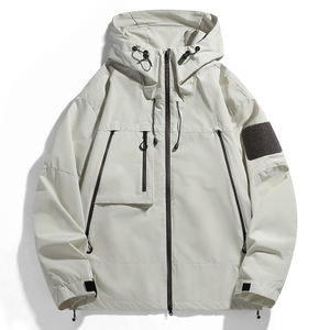 Chaqueta de Motociclismo para Exteriores, Impermeable, Cortavientos y Anti-UV, con Capucha Larga, para Parejas, Ideal para Montañismo - Product Image 2