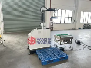 YB-MD16 High Quality Fully Automatic Palletizer Machine For Stacking Bag Box Case Cartons And Palletizing Film Packs On Pallet