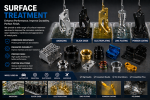 Service de fabrication de tôles sur mesure par usinage CNC OEM, anodisation, oxydation noire, électrolyse pour l'aérospatiale et le médical - Product Image 5